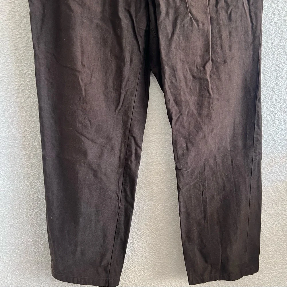 Hugo Boss Men’s Corduroy Cotton Brown Trousers‎ Mitchel Pleated Pants Size 34R